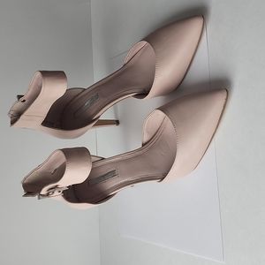 BCBGeneration Bare Pink Matte Soft NAPPA Heels
